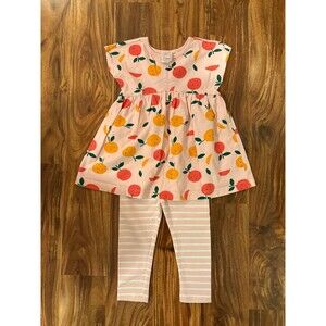 Hanna Andersson Dress and Legging Set, size 2T